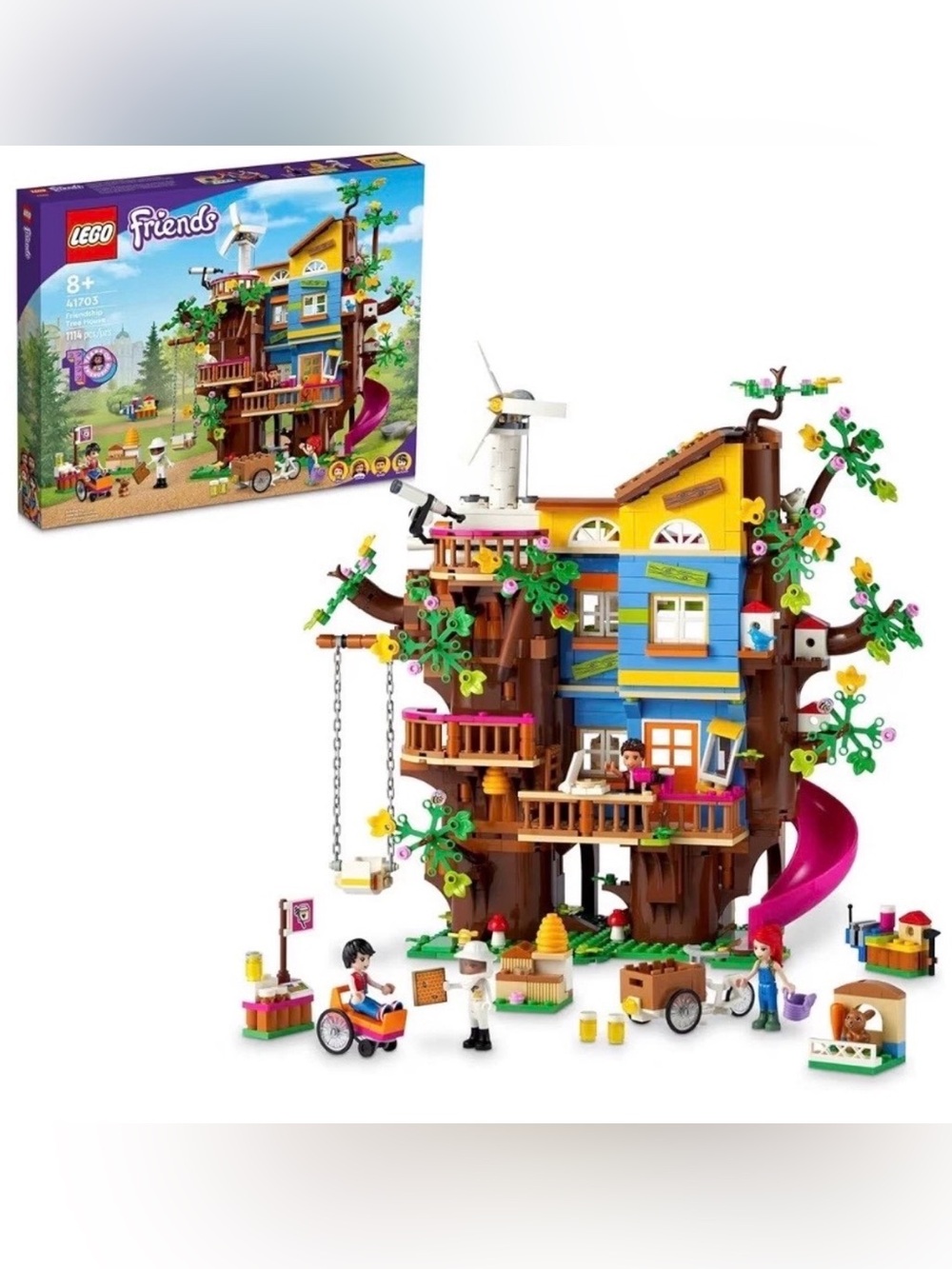 LEGO Friends Set #41703 - Friendship Tree House, 1114pcs (READ DESC, SEE PICS)